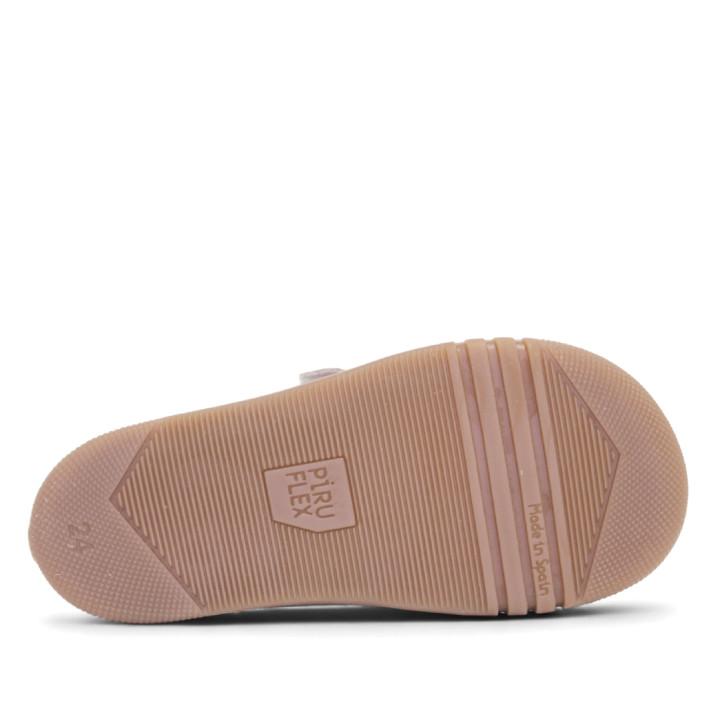 Zapatillas deporte Pirufin verdes y grises con cordones elásticos y velcro respetuosas - Querol online