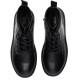 Botines planos Chika 10 filadelfia 01 negras estilo militar - Querol online