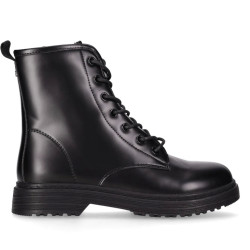 Botins plans Chika 10 filadelfia 01 negres estil militar - Querol online