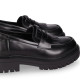 Mocasín Chika 10 vagabund 11 negros con suela chunky - Querol online