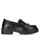 Mocasín Chika 10 vagabund 11 negros con suela chunky - Querol online