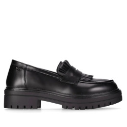 Mocassí Chika 10 vagabund 11 negres amb sola chunky - Querol online