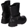 Botins Chika 10 gomita 01 negres amb sivella decorativa