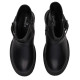 Botines Chika 10 gomita 01 negras con hebilla decorativa - Querol online