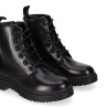 Botins Chika 10 holanda 23 negres estil militar
