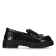 Zapatos Chika 10 holanda 25 negros estilo loafer - Querol online