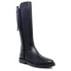 Botes planes Redlove bruna negres de canya alta de pell - Querol online