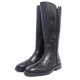 Botes planes Redlove bruna negres de canya alta de pell - Querol online