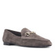 Mocassí Redlove yaiza taupe amb detall daurat a empenye de pell - Querol online