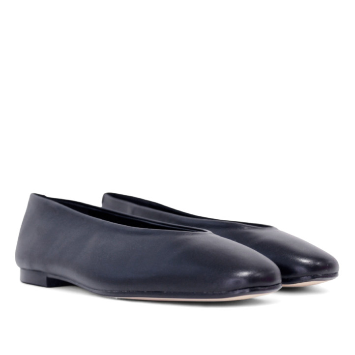 Ballarines Redlove zoe negres tall arrodonit de pell - Querol online