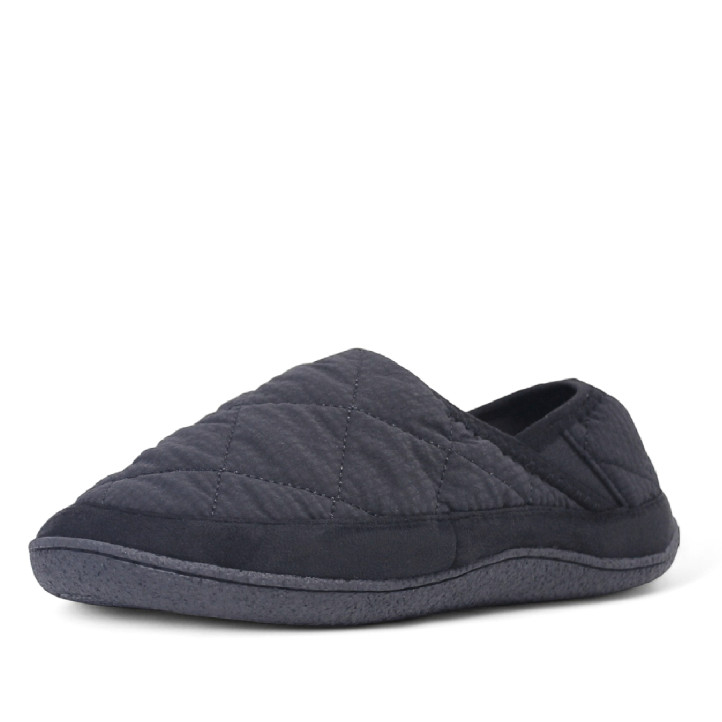 Zapatillas casa Nicoboco corife corkel negras acolchadas - Querol online