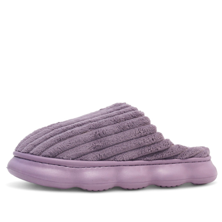 Zapatillas casa Nicoboco cloud w lilas afelpadas - Querol online