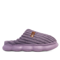 Zapatillas casa Nicoboco cloud w lilas afelpadas - Querol online