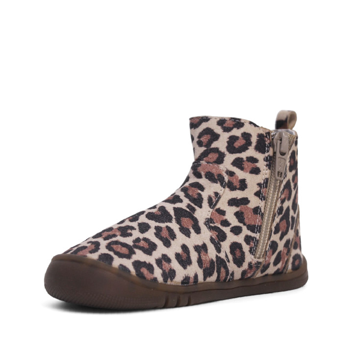 Botines Pirufin animal print de leoparto estilo chelsea respetuosos - Querol online
