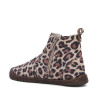 Botins Pirufin animal print de lleopard estil chelsea respectuosos