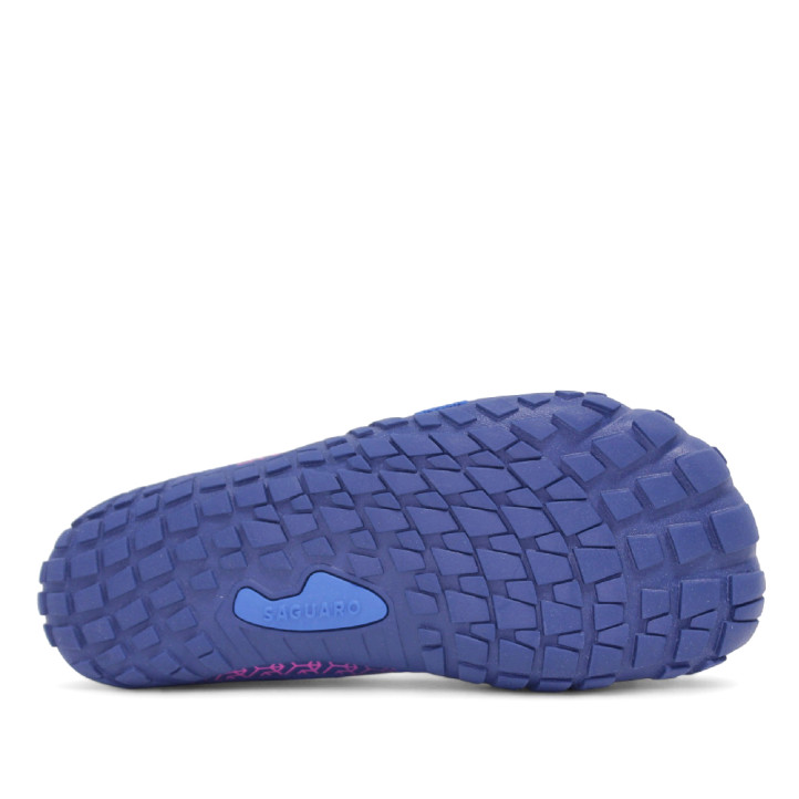 Sabatilles esportives Saguaro smart i barefoot en color blau/fuxia dona - Querol online