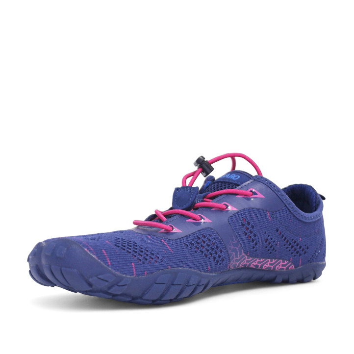 Sabatilles esportives Saguaro smart i barefoot en color blau/fuxia dona - Querol online