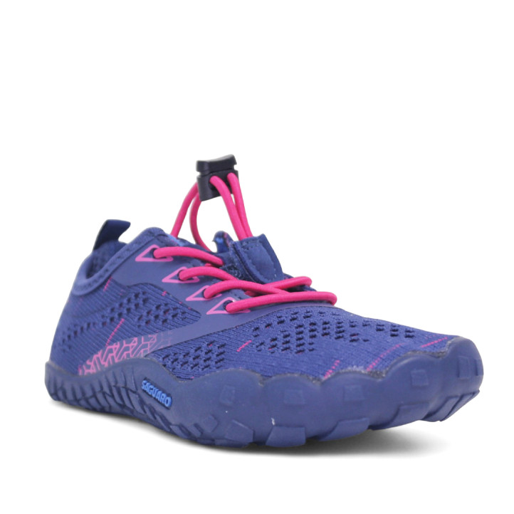 Sabatilles esport Saguaro smart i respectuoses en color blau/fuxia - Querol online