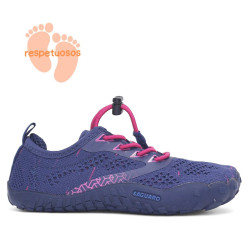 Zapatillas deporte Saguaro smart i respetuosas en color azul/fucsia - Querol online