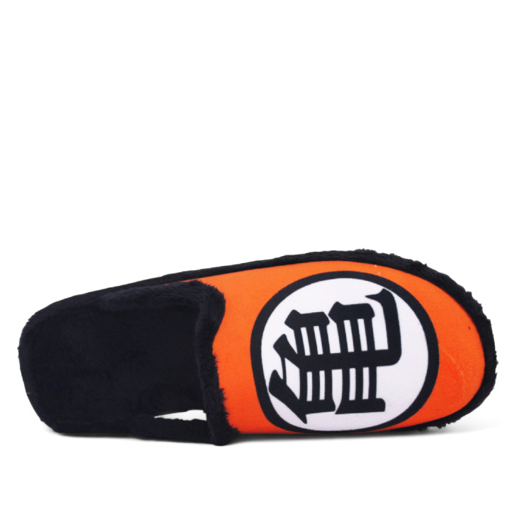 Zapatillas casa SUAVEFLEX naranjas y negras de son goku - Querol online