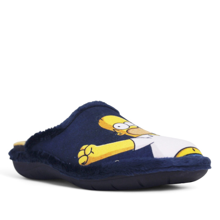 Sabatilles casa SUAVEFLEX blau marí de homer simpson - Querol online