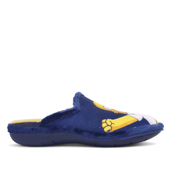 Sabatilles casa SUAVEFLEX blau marí de homer simpson - Querol online