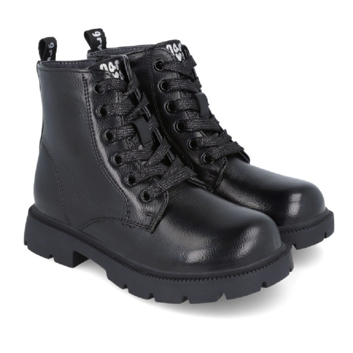 Botins Garvalin 251560 negres d'estil militar - Querol online