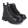 Botines Garvalin 251560 negros de estilo militar