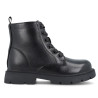 Botins Garvalin 251560 negres d'estil militar