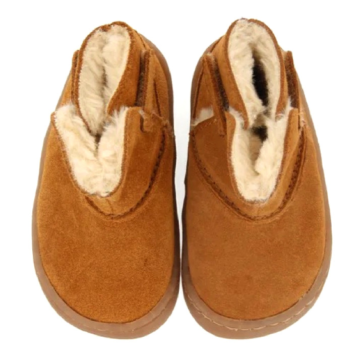 Botins Gioseppo komlo marrons amb velcro i pelito interior respectuosos - Querol online