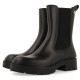 Botas agua Gioseppo bilston negras estilo chelsea con suela track - Querol online