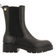 Botas agua Gioseppo bilston negras estilo chelsea con suela track - Querol online