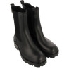 Botas agua Gioseppo bilston negras estilo chelsea con suela track