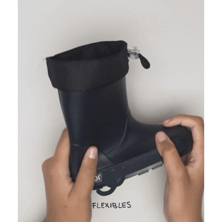 Botas agua Igor yogi azul marino respetuosas - Querol online