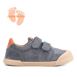 Sabatilles esport Igor tennis suede gris blavós respectuoses - Querol online
