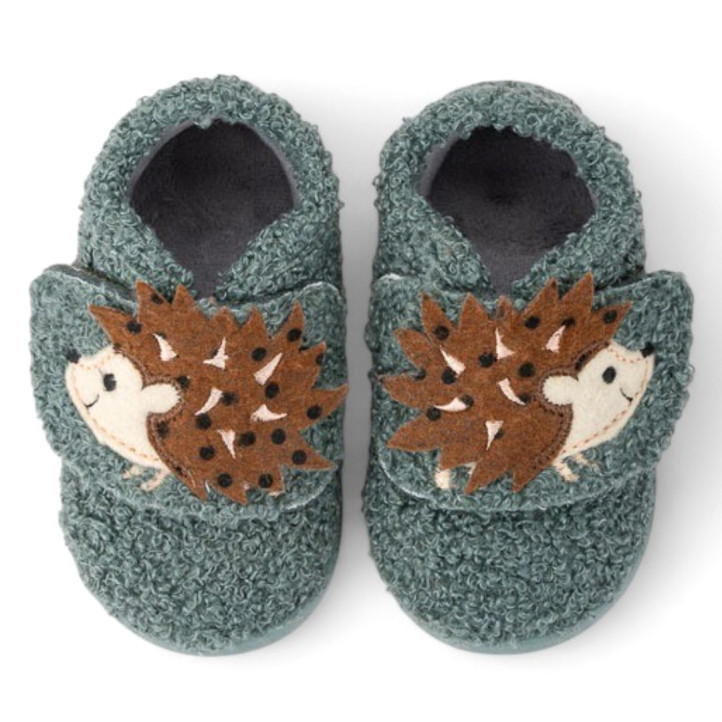 Zapatillas casa Igor homie erizo verdes respetuosas - Querol online