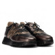 Zapatillas urban Wonders odisei 91 plomo con cordón elástico - Querol online