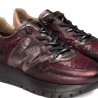 Zapatillas urban Wonders odisei 91 burdeos con cordón elástico