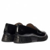 Mocassí Wonders flexfly 02 negres efecte brillant