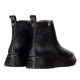Botines planos Wonders flexfly 04 negros con goma lateral - Querol online