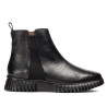 Botins plans Wonders flexfly 04 negres amb goma lateral