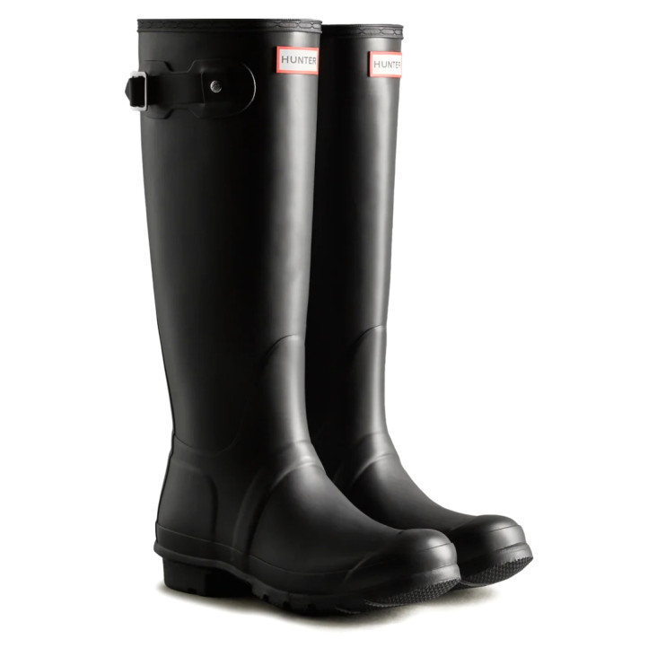 Botas agua Hunter original negras de caña alta - Querol online