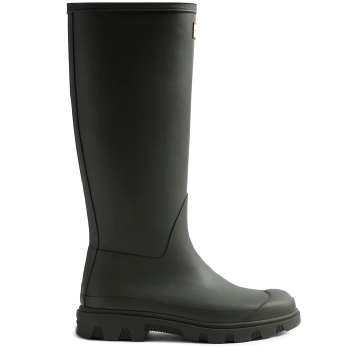 Botas agua HUNTER downpour verdes de caña alta - Querol online