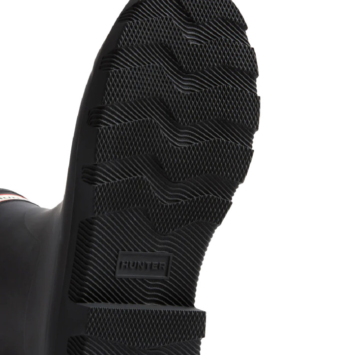 Botas agua HUNTER downpour short negras - Querol online