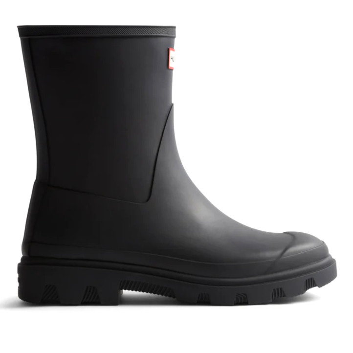 Botas agua HUNTER downpour short negras - Querol online