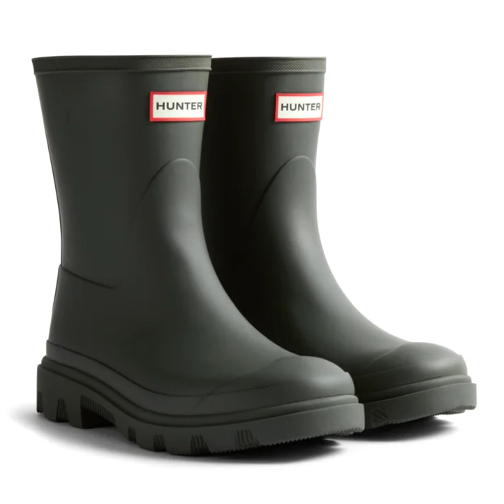 Botas agua HUNTER downpour short verdes - Querol online
