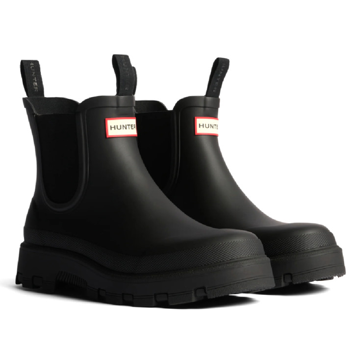 Botas agua HUNTER elements elastic chelsea negras - Querol online