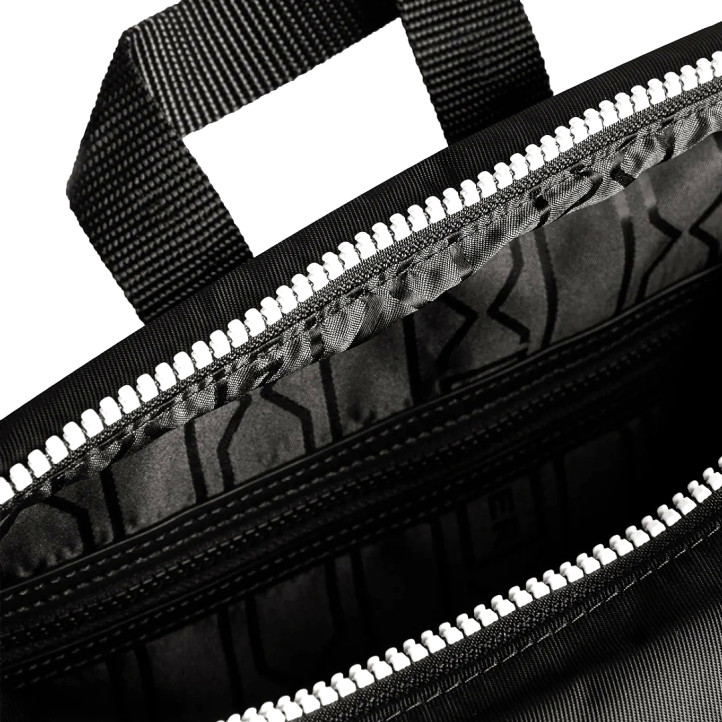 Mochila HUNTER nylon large topclip negra - Querol online