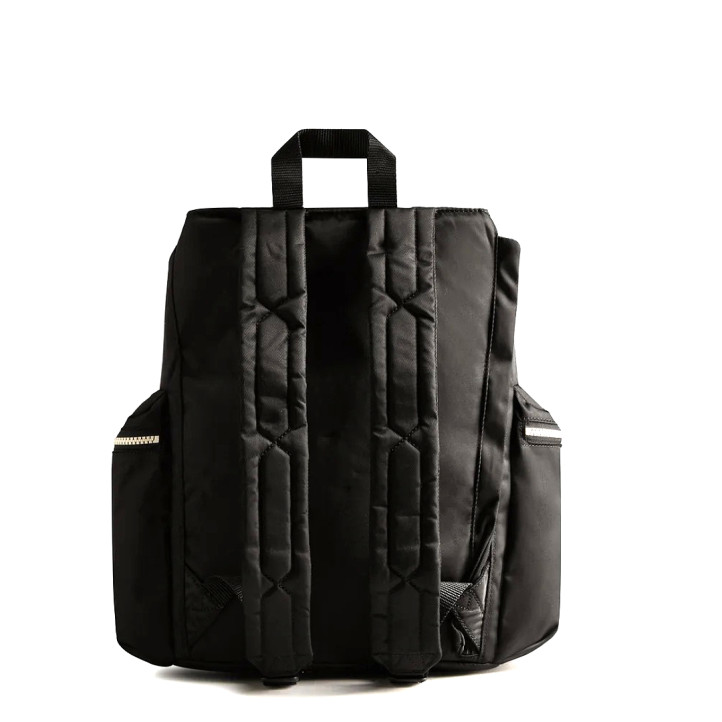 Mochila HUNTER nylon large topclip negra - Querol online