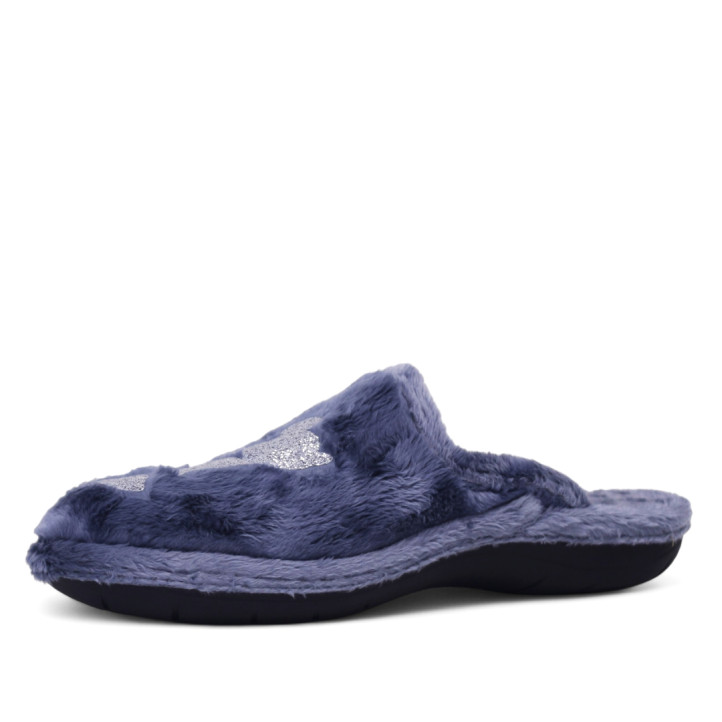 Zapatillas casa SUAVEFLEX azules de mickey y minnie - Querol online